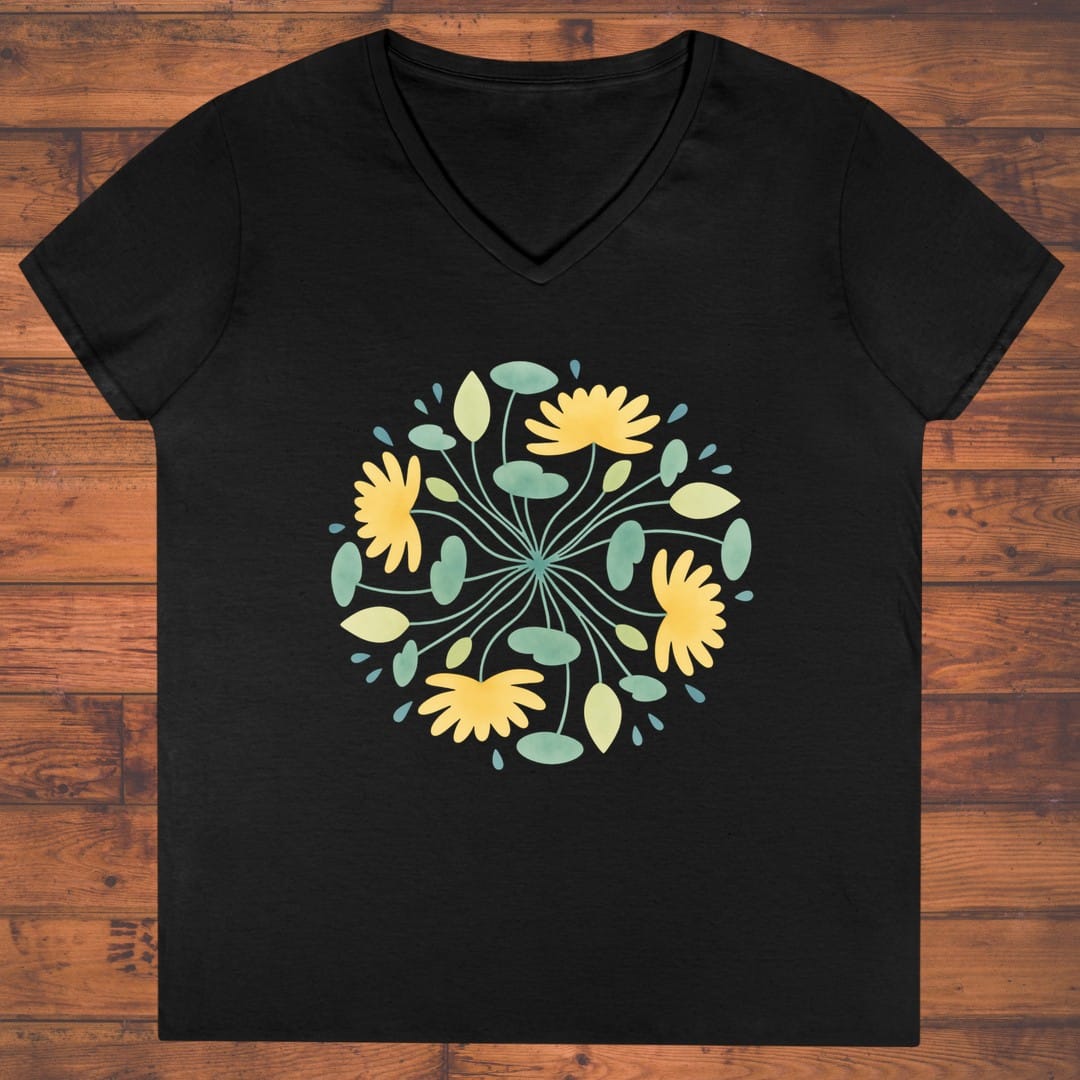 Golden Tangle Ladies' V-Neck