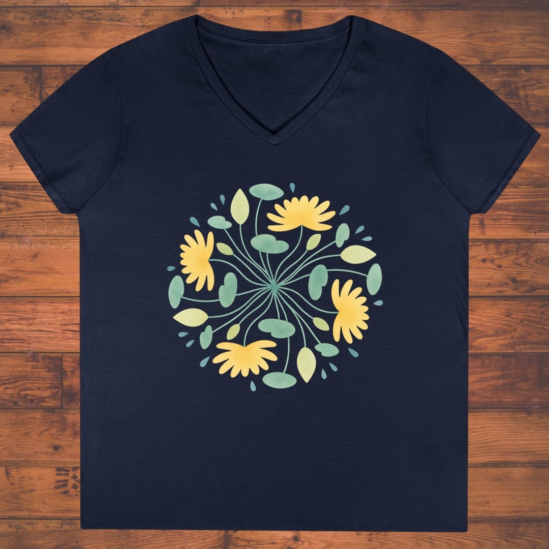 Golden Tangle Ladies' V-Neck