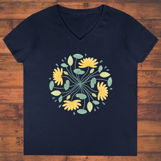 Golden Tangle Ladies' V-Neck