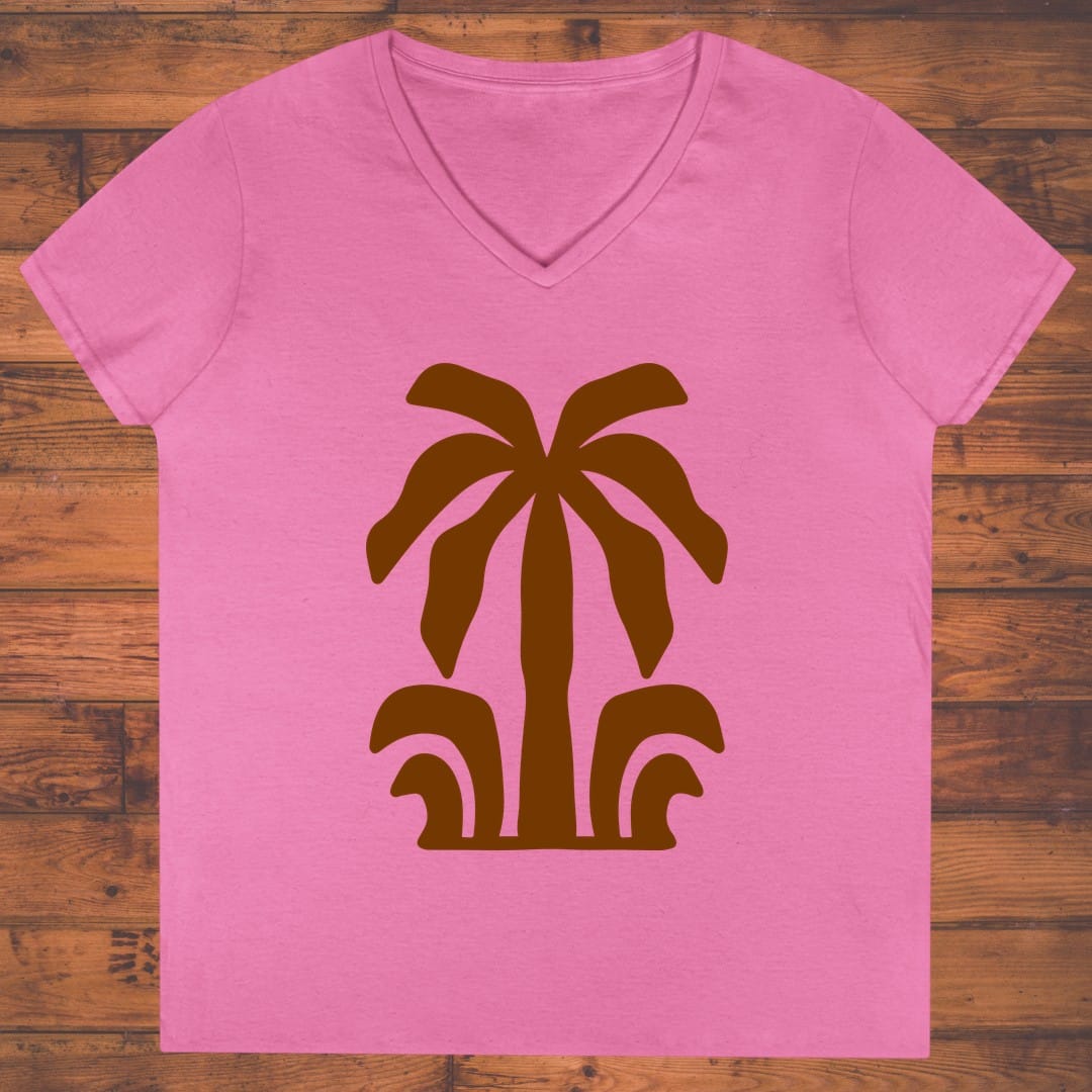 Desert Palm Ladies' V-Neck