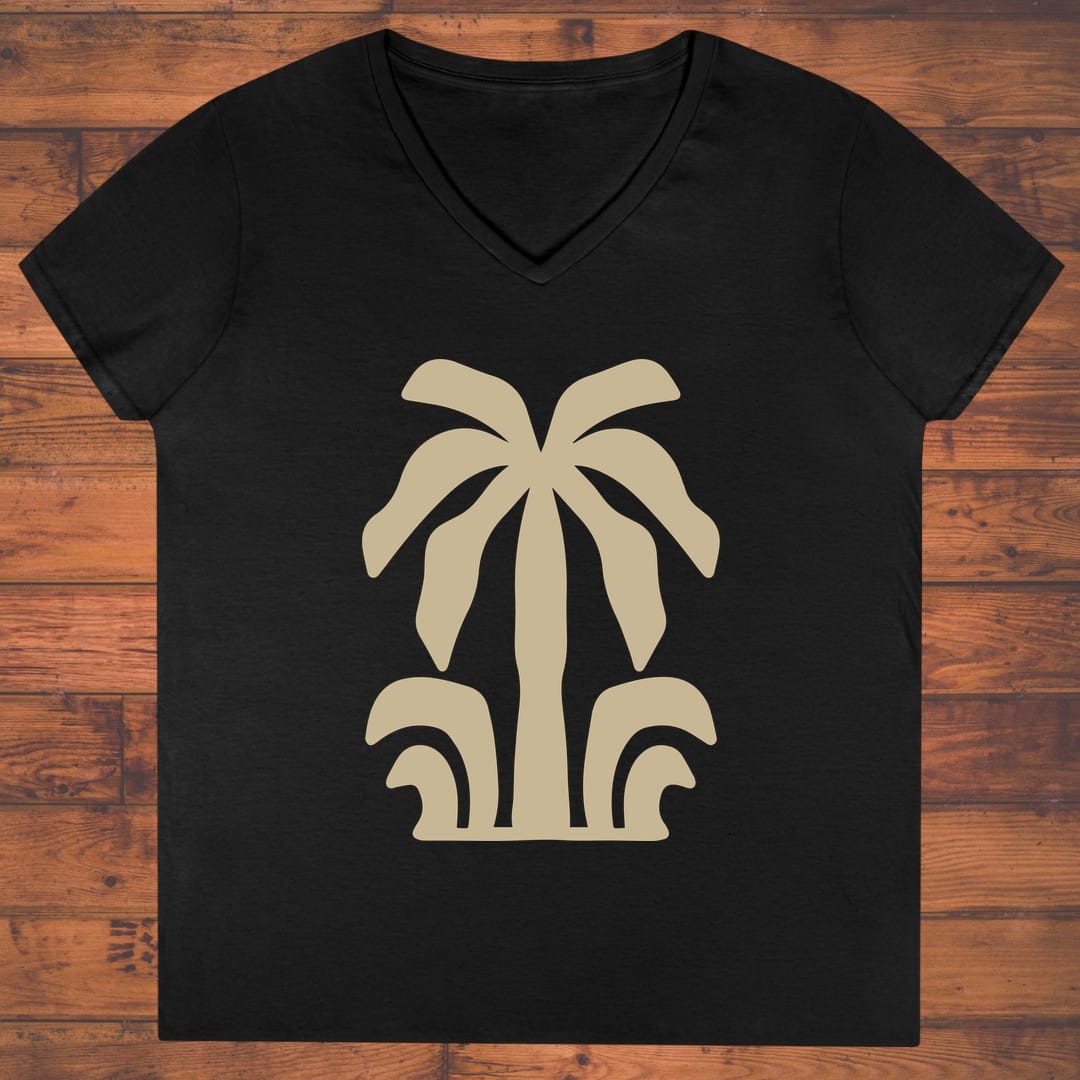 Desert Palm Ladies' V-Neck