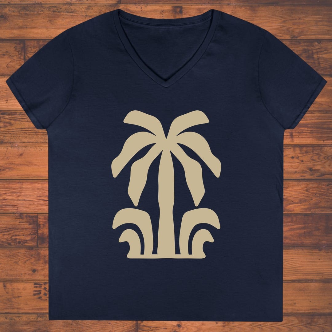Desert Palm Ladies' V-Neck