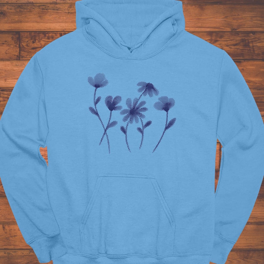 Midnight Bloom Hoodie