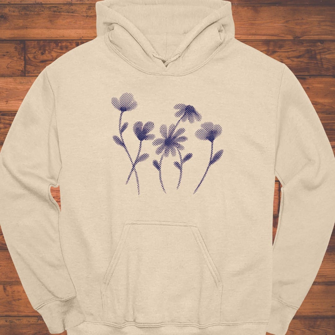 Midnight Bloom Hoodie