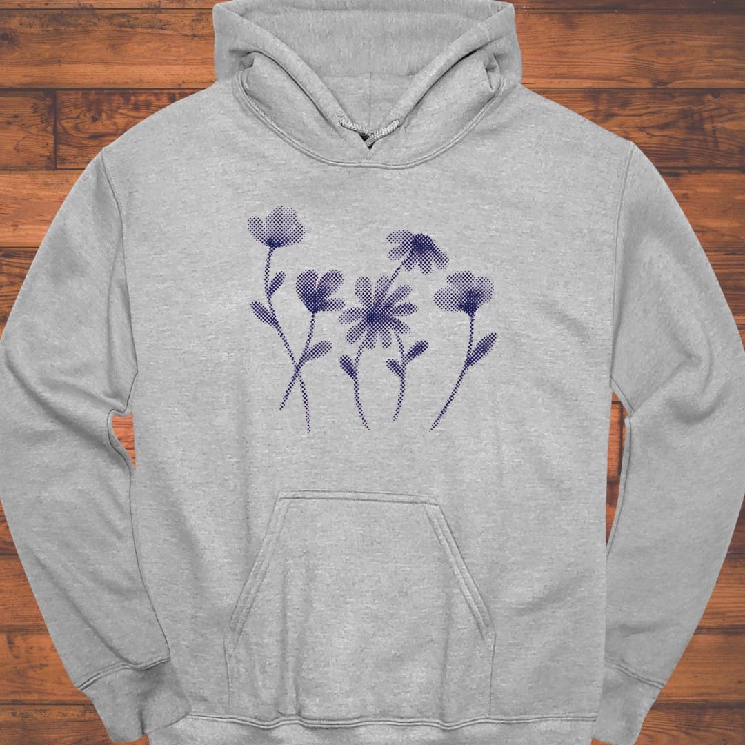 Midnight Bloom Hoodie