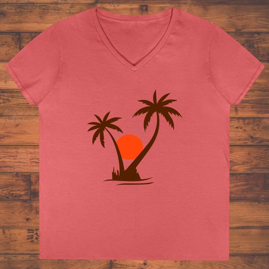 Island Ember Ladies' V-Neck