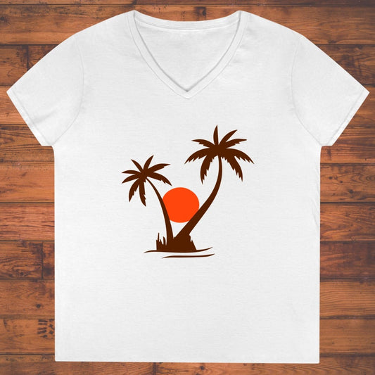 Island Ember Ladies' V-Neck