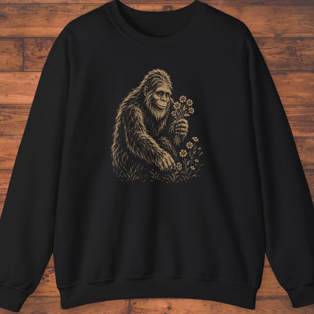 Bigfoot Blooms Sweatshirt