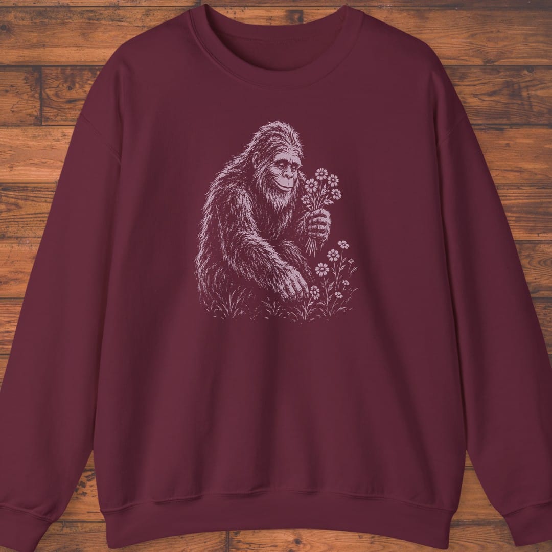 Bigfoot Blooms Sweatshirt