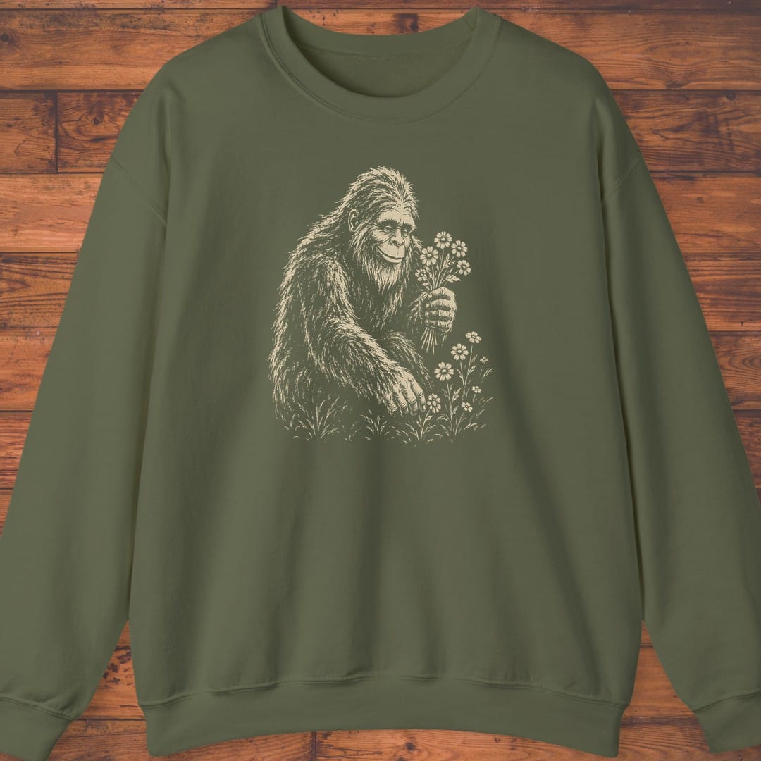 Bigfoot Blooms Sweatshirt