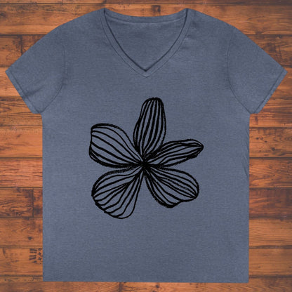 Evening Petal Ladies' V-Neck