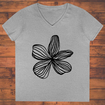 Evening Petal Ladies' V-Neck