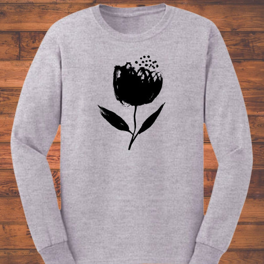 Untamed Flower Long Sleeve T-Shirt