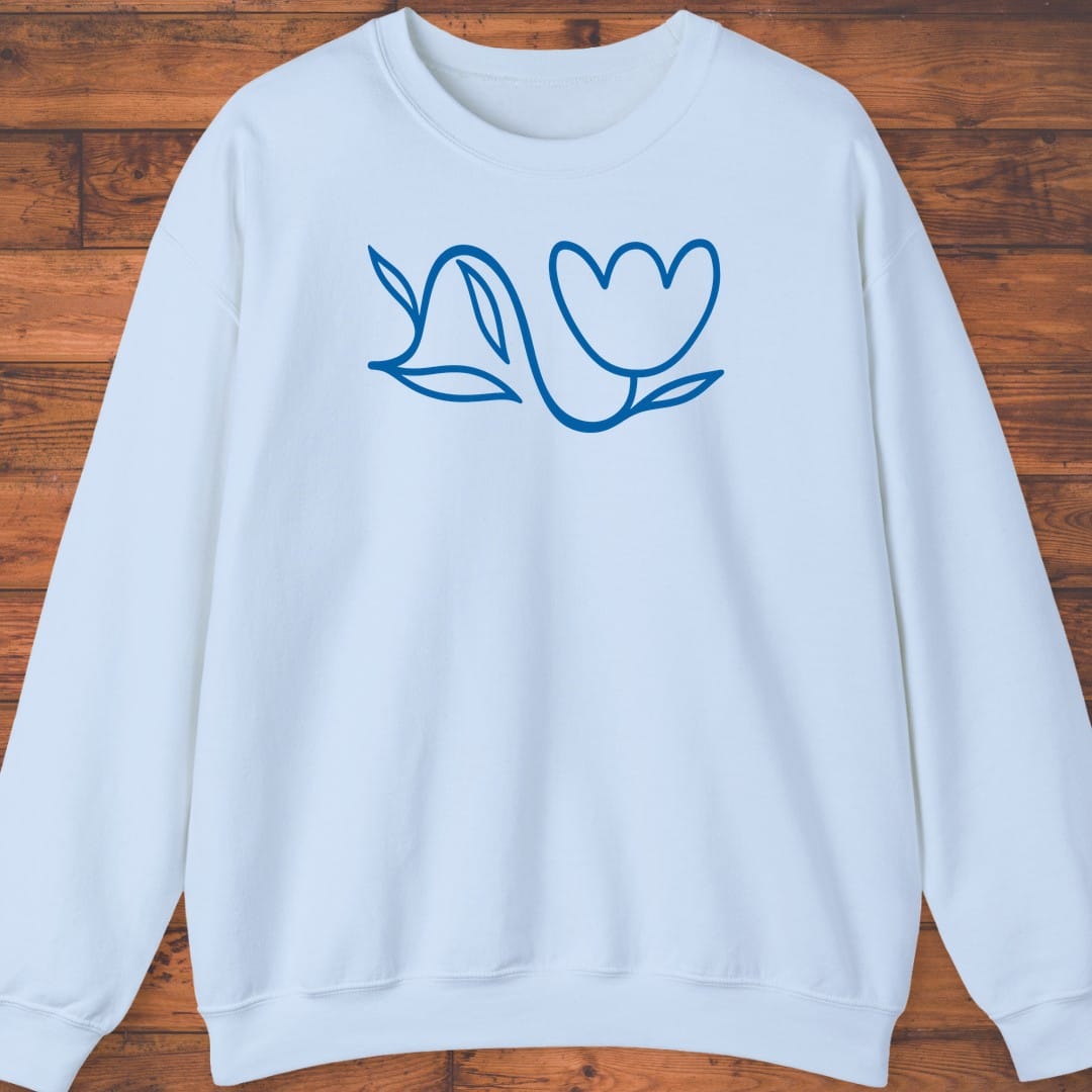 Line Flower Sweatshirt