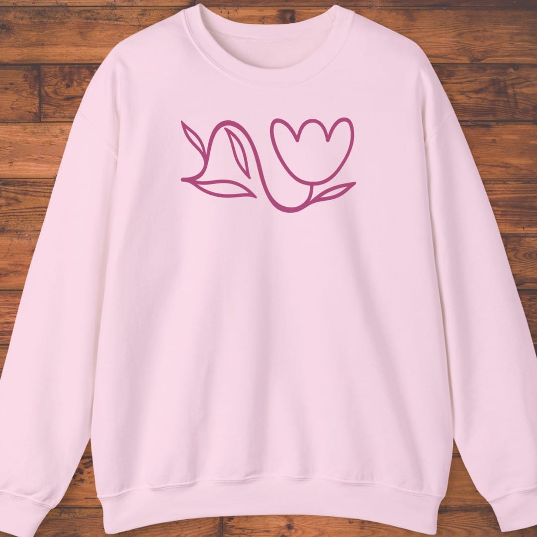 Line Flower Sweatshirt