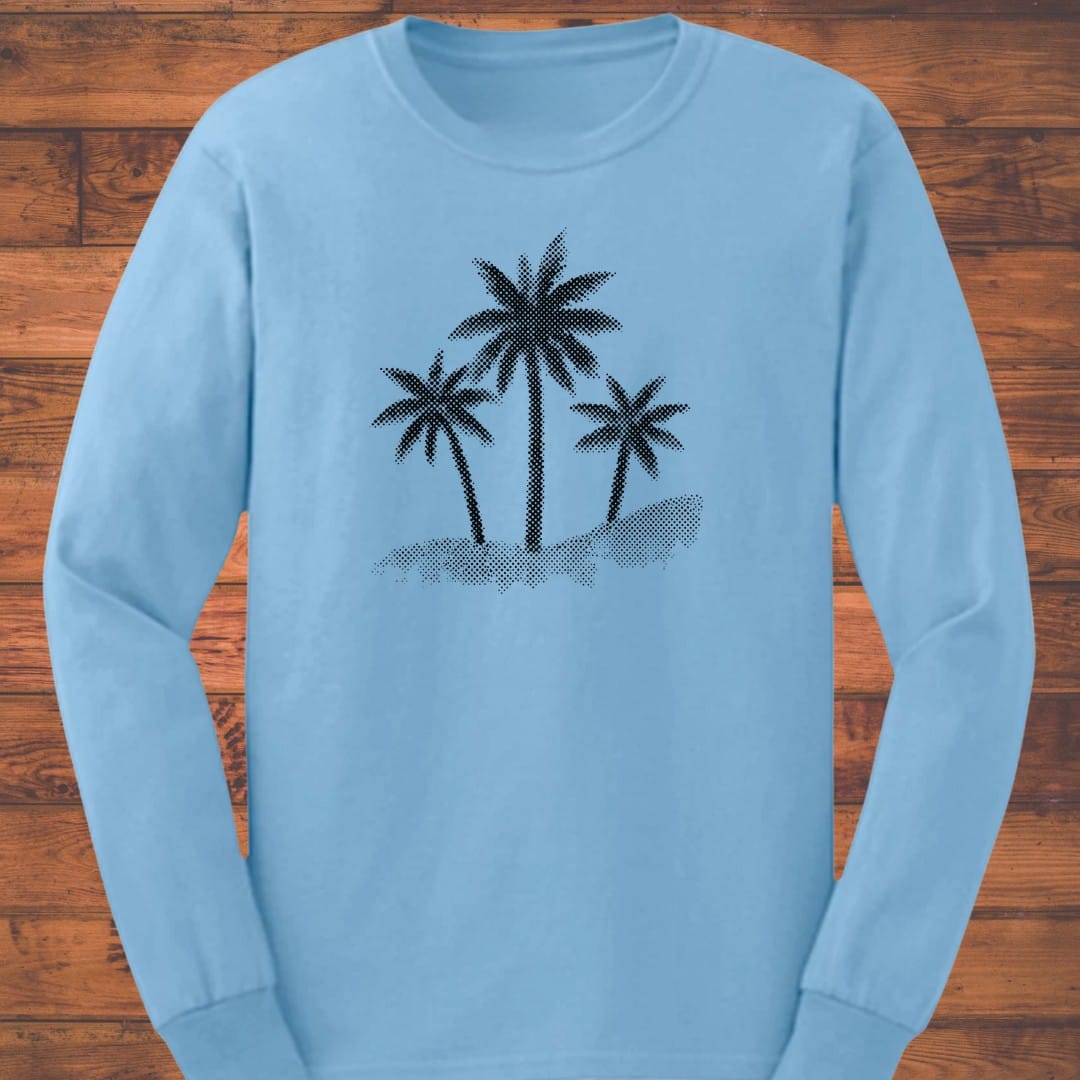 Midnight Palms Long Sleeve T-Shirt