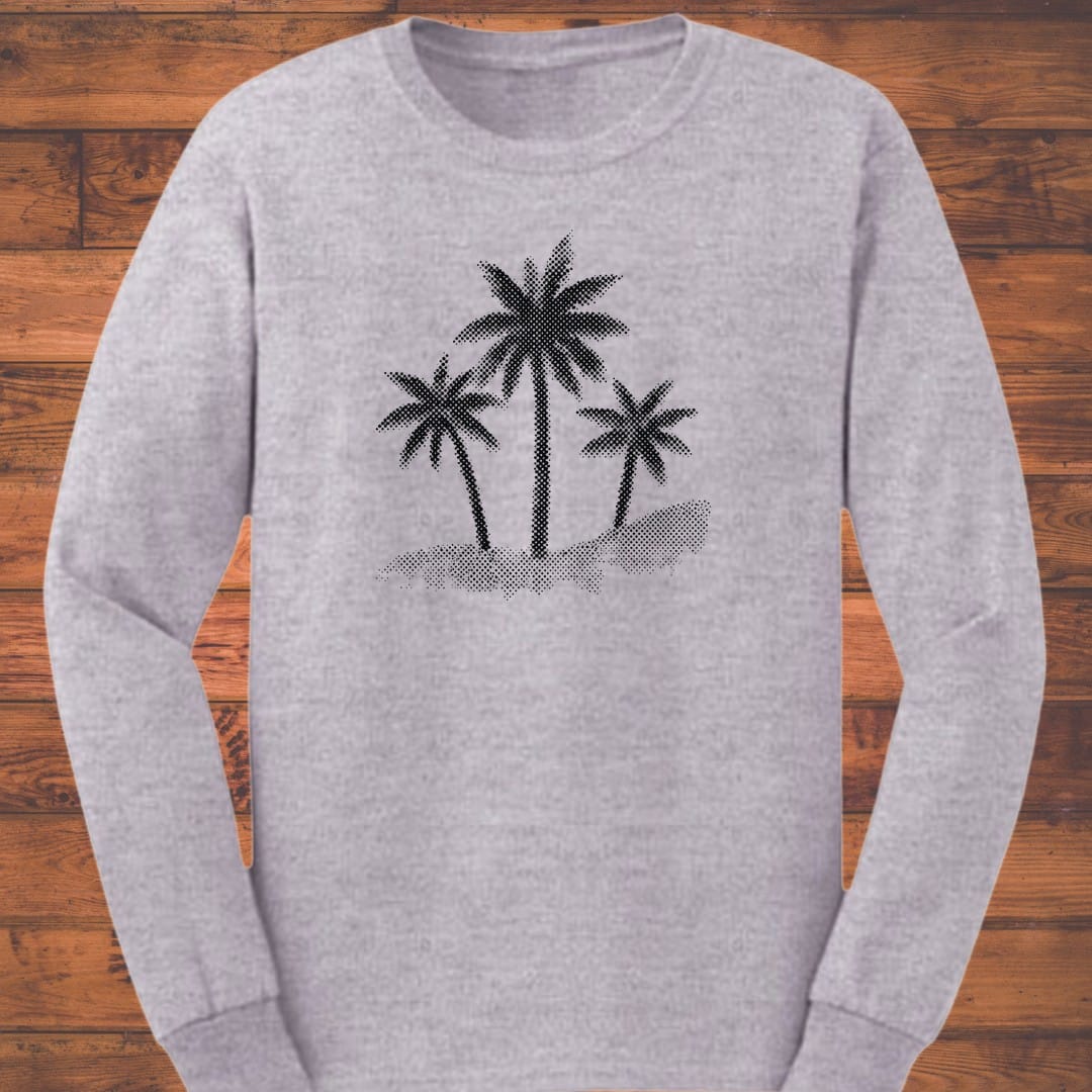 Midnight Palms Long Sleeve T-Shirt