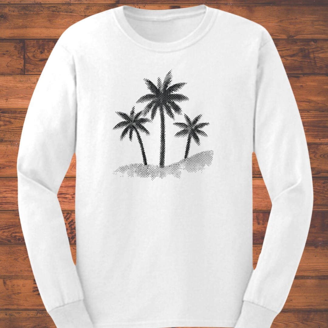 Midnight Palms Long Sleeve T-Shirt