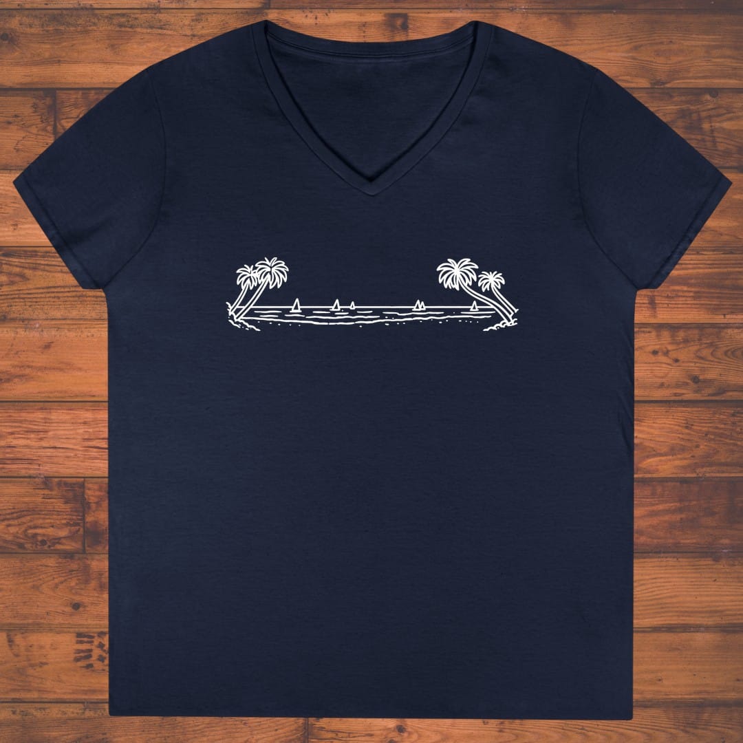 Quiet Coast Ladies' V-Neck