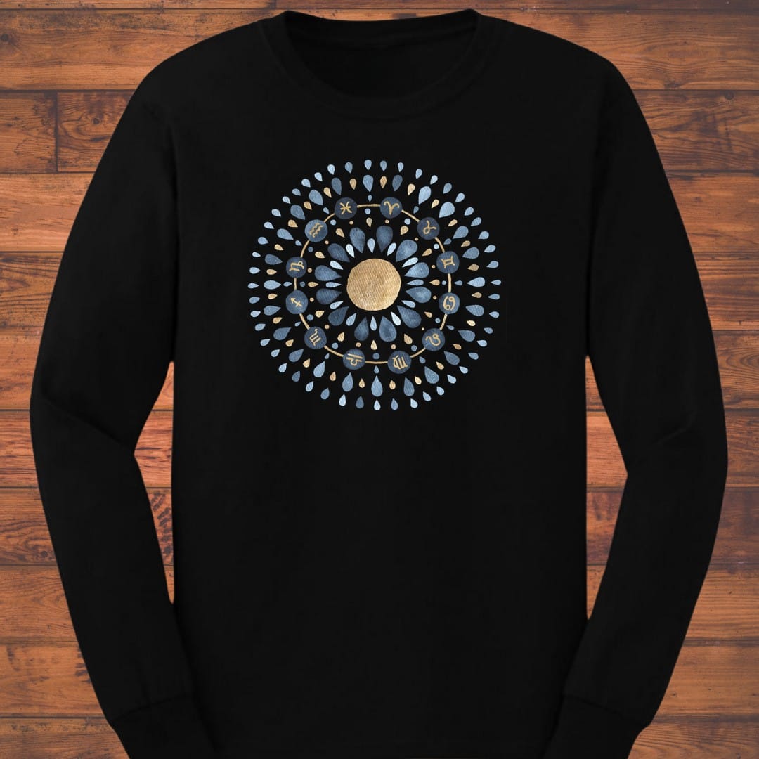Celestial Circle Long Sleeve T-Shirt