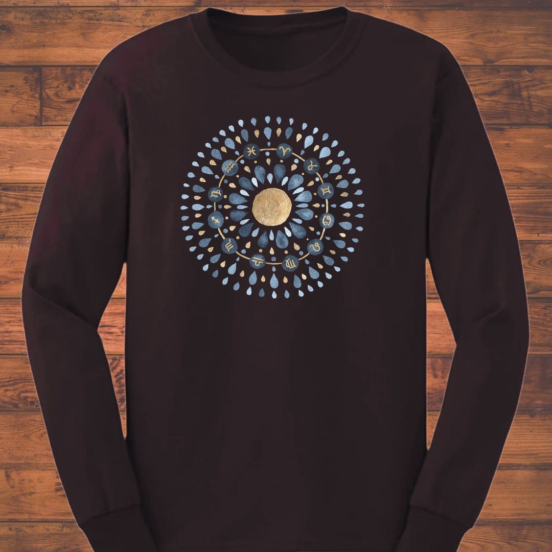 Celestial Circle Long Sleeve T-Shirt