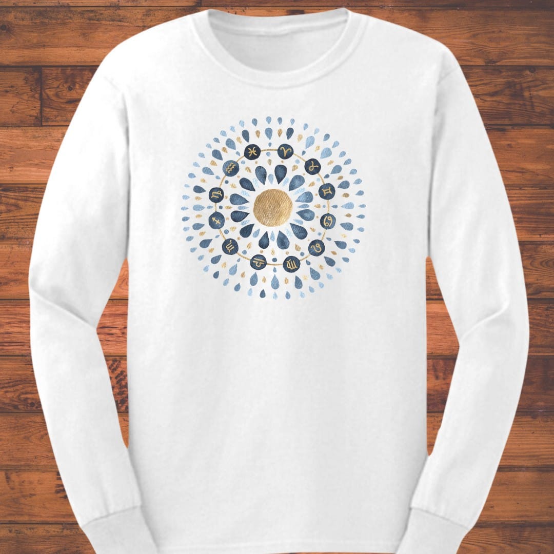 Celestial Circle Long Sleeve T-Shirt