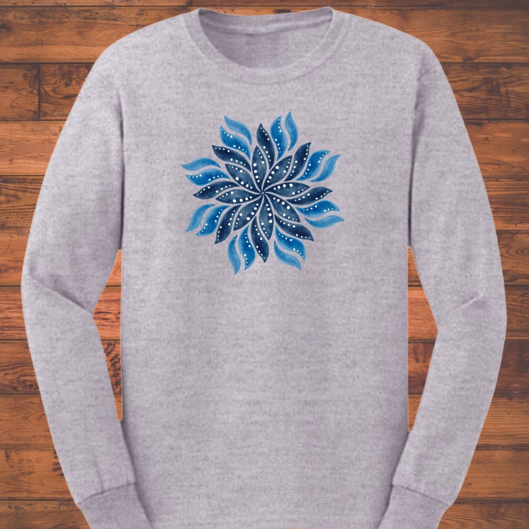 Tidal Petals Long Sleeve T-Shirt