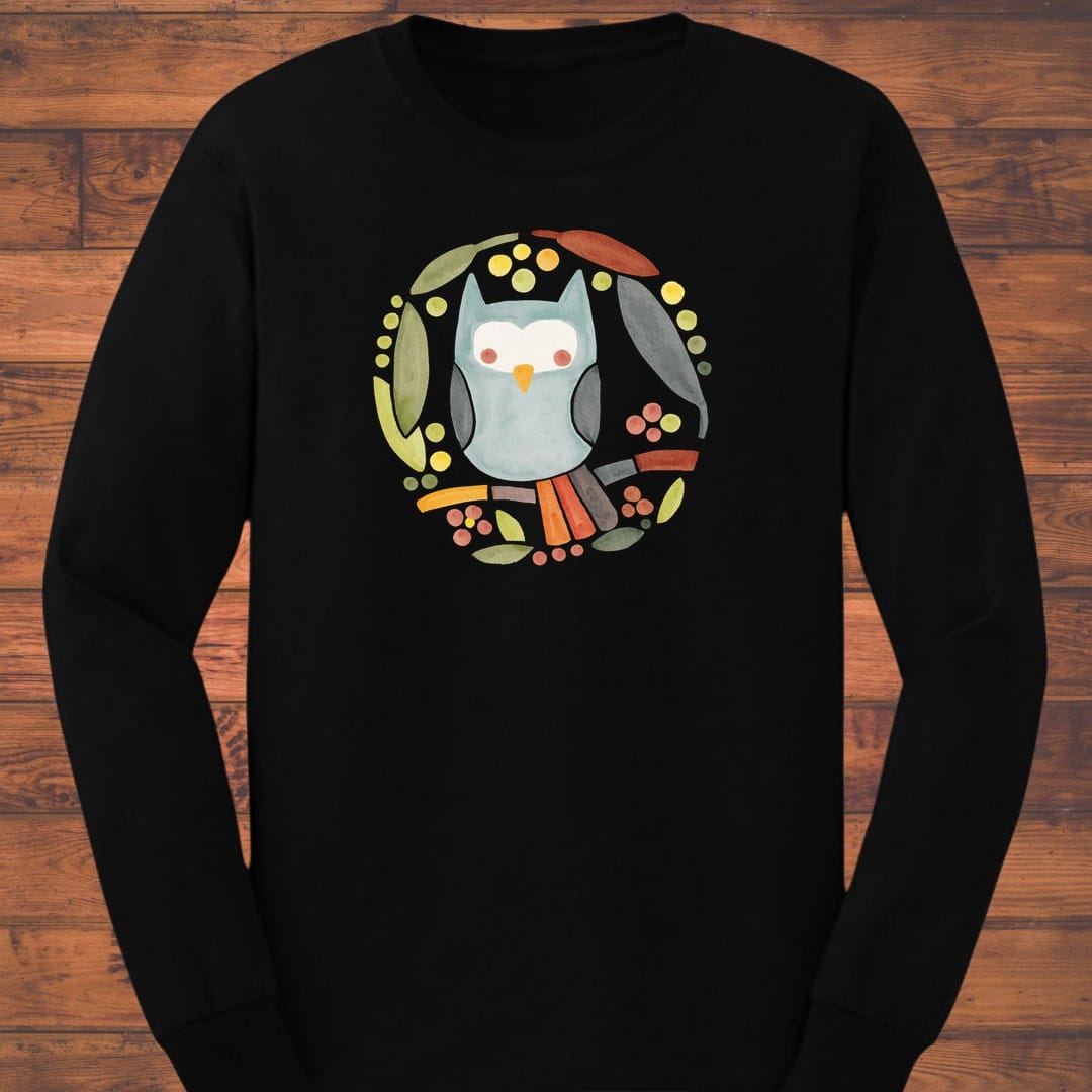 Little Owl Long Sleeve T-Shirt