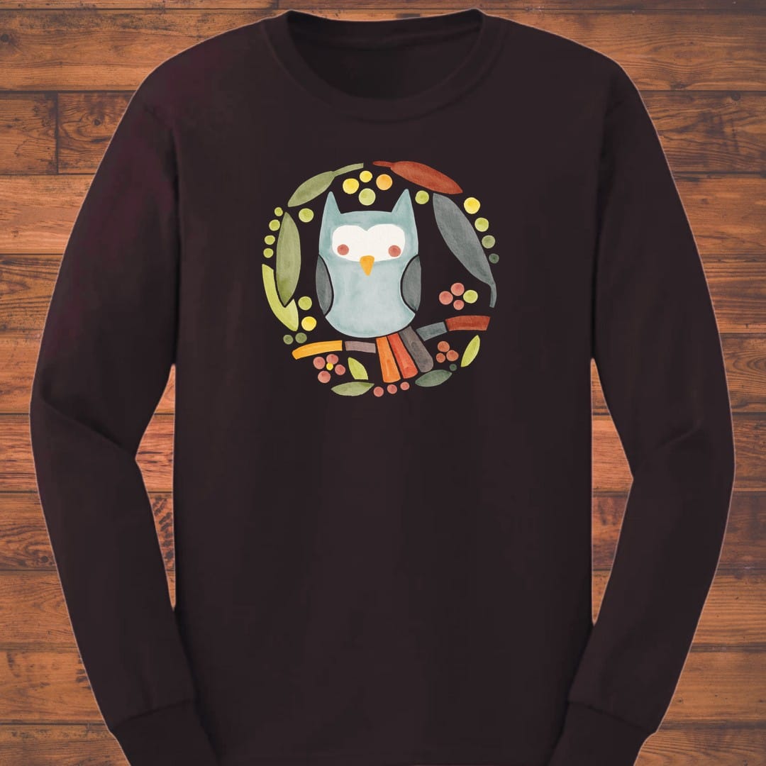 Little Owl Long Sleeve T-Shirt