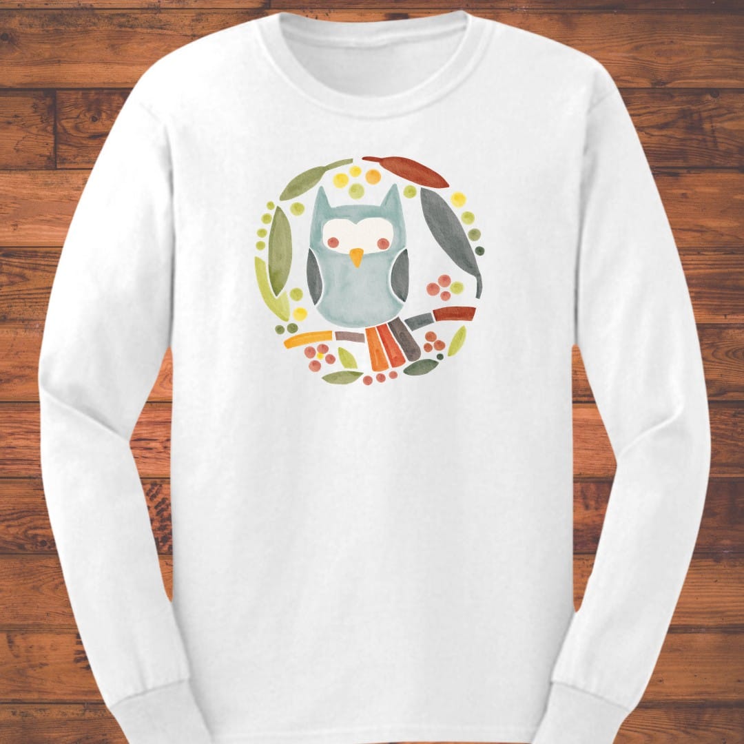 Little Owl Long Sleeve T-Shirt