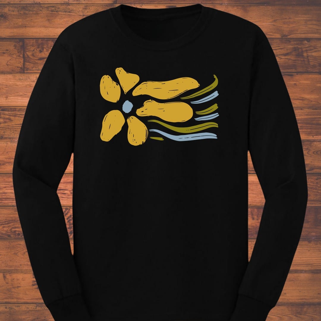 Petal Current Long Sleeve T-Shirt