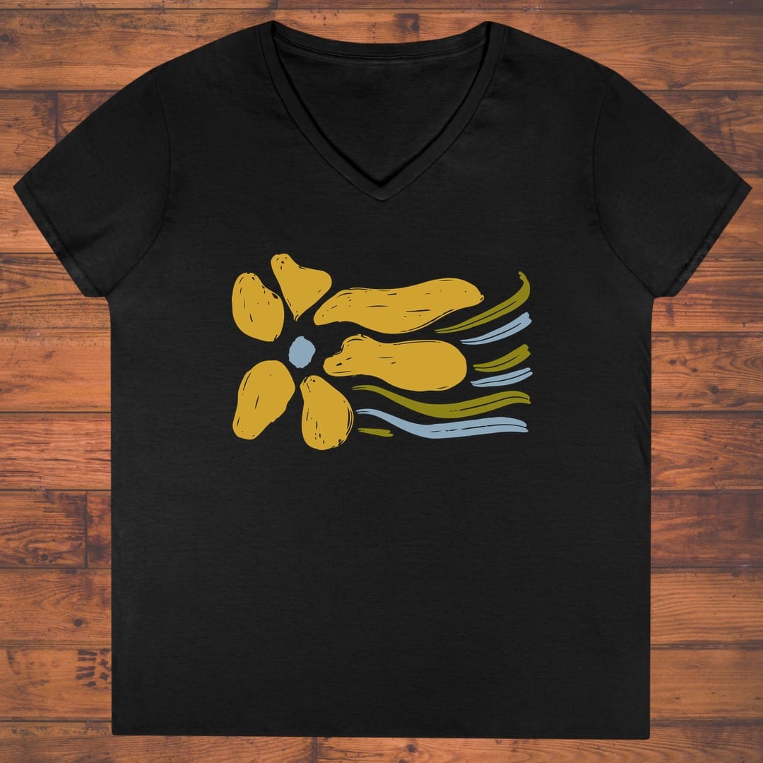 Petal Current Ladies' V-Neck