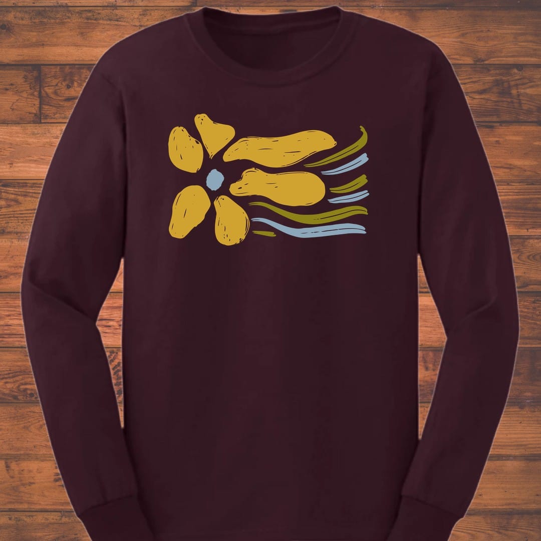 Petal Current Long Sleeve T-Shirt