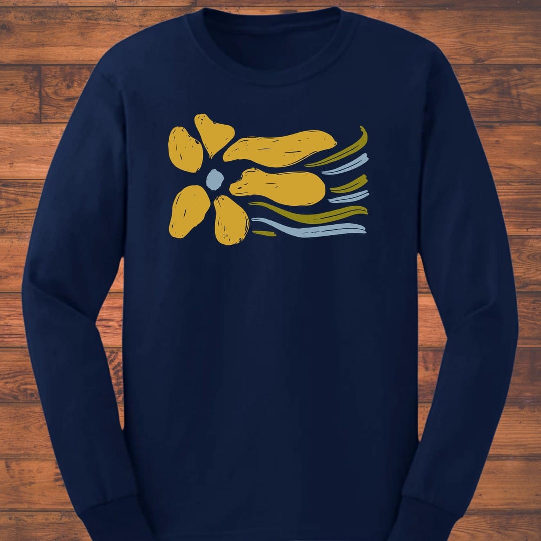 Petal Current Long Sleeve T-Shirt