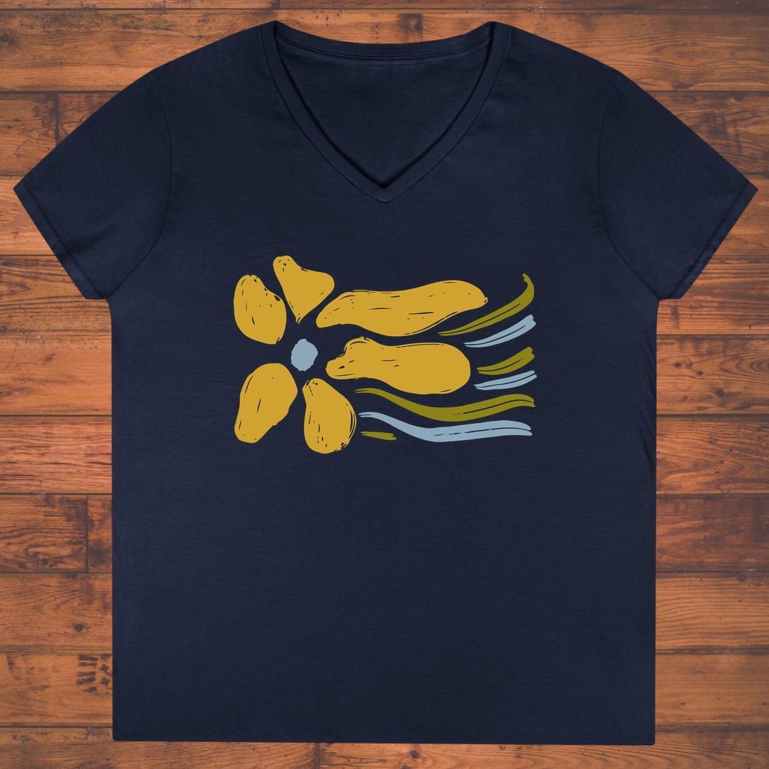 Petal Current Ladies' V-Neck