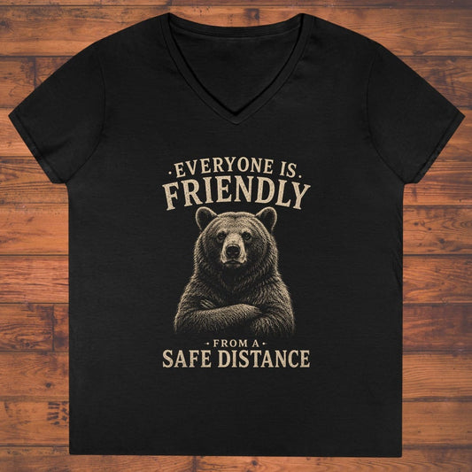 Friendly Distance Ladies' V-Neck