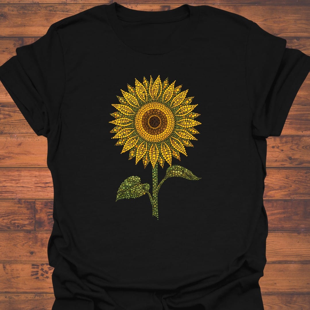 Dotted Sunflower T-Shirt