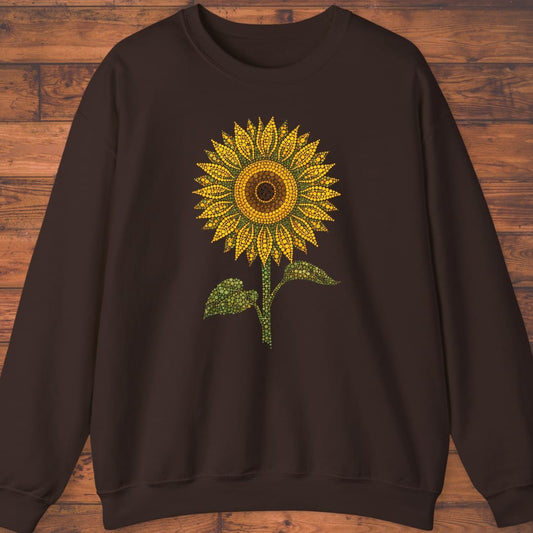Dotted Sunflower Sweatshirt