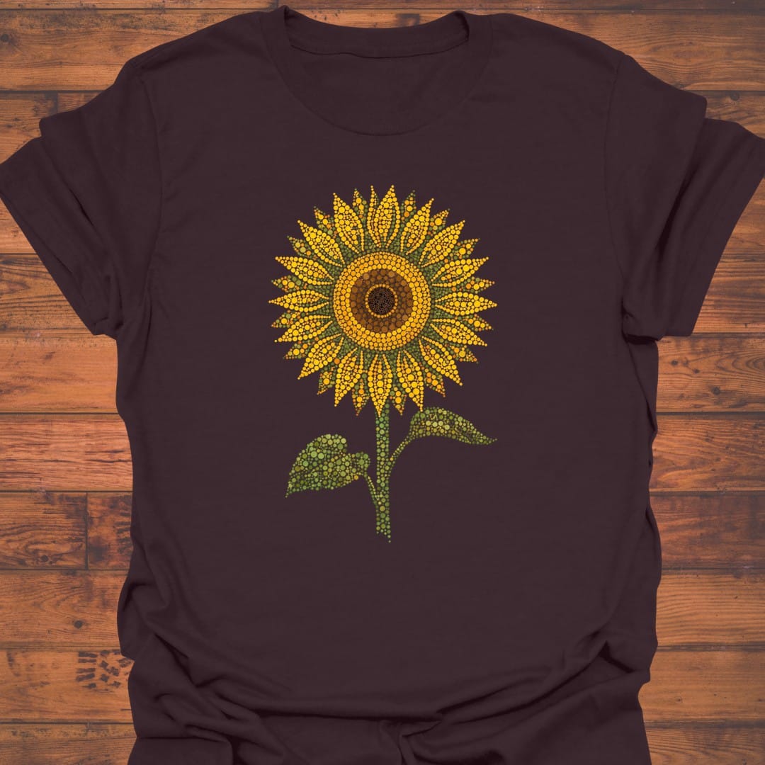 Dotted Sunflower T-Shirt