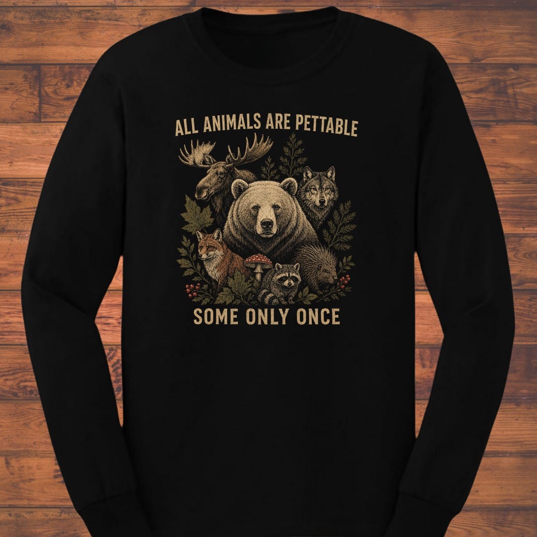 Pettable Once Long Sleeve T-Shirt