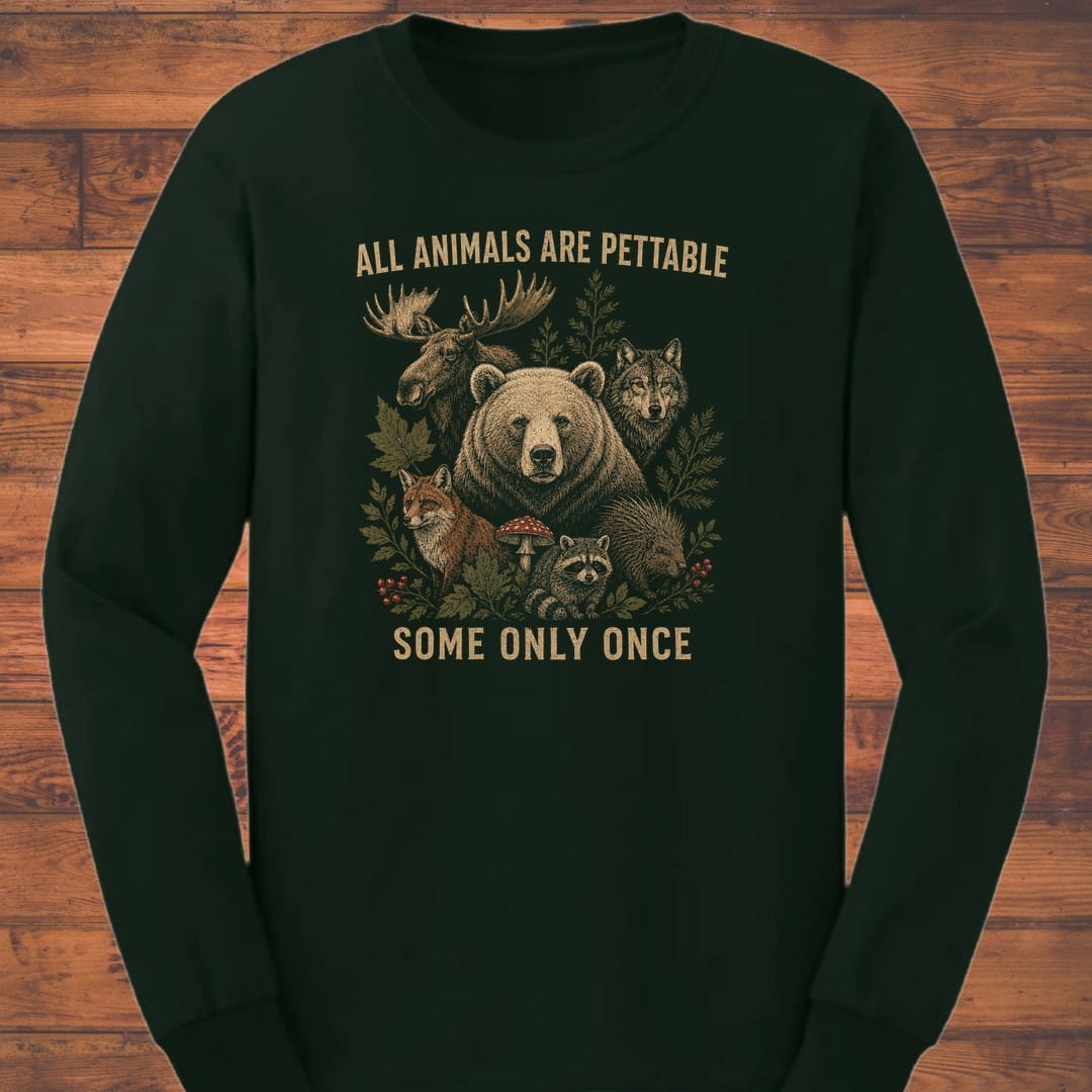 Pettable Once Long Sleeve T-Shirt
