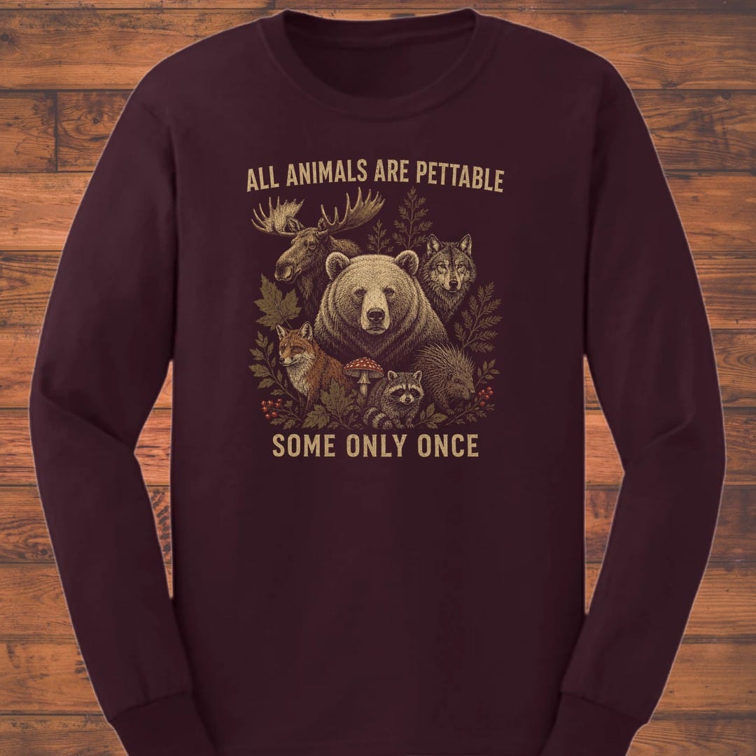 Pettable Once Long Sleeve T-Shirt