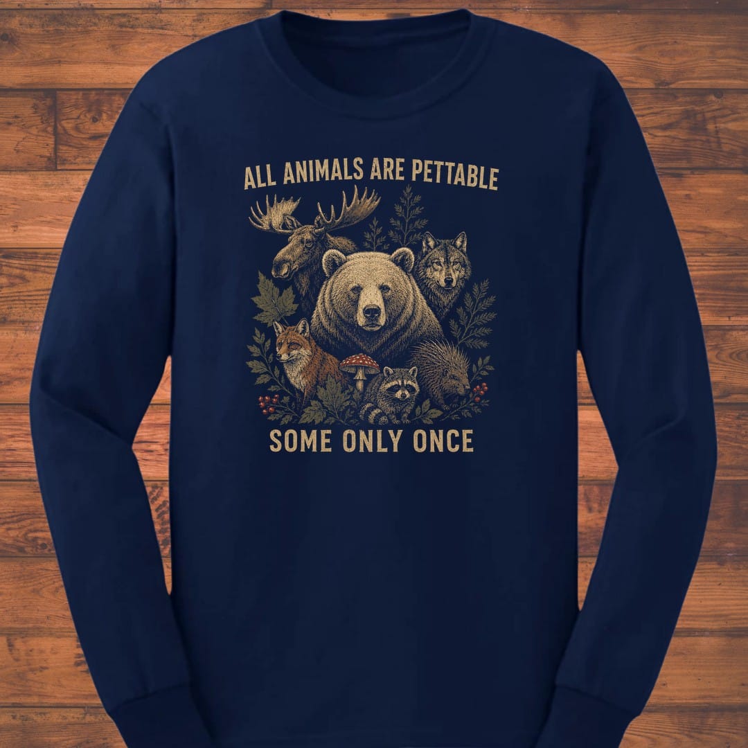 Pettable Once Long Sleeve T-Shirt