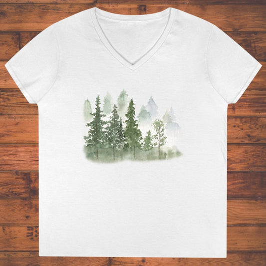 Whispering Woods Ladies' V-Neck