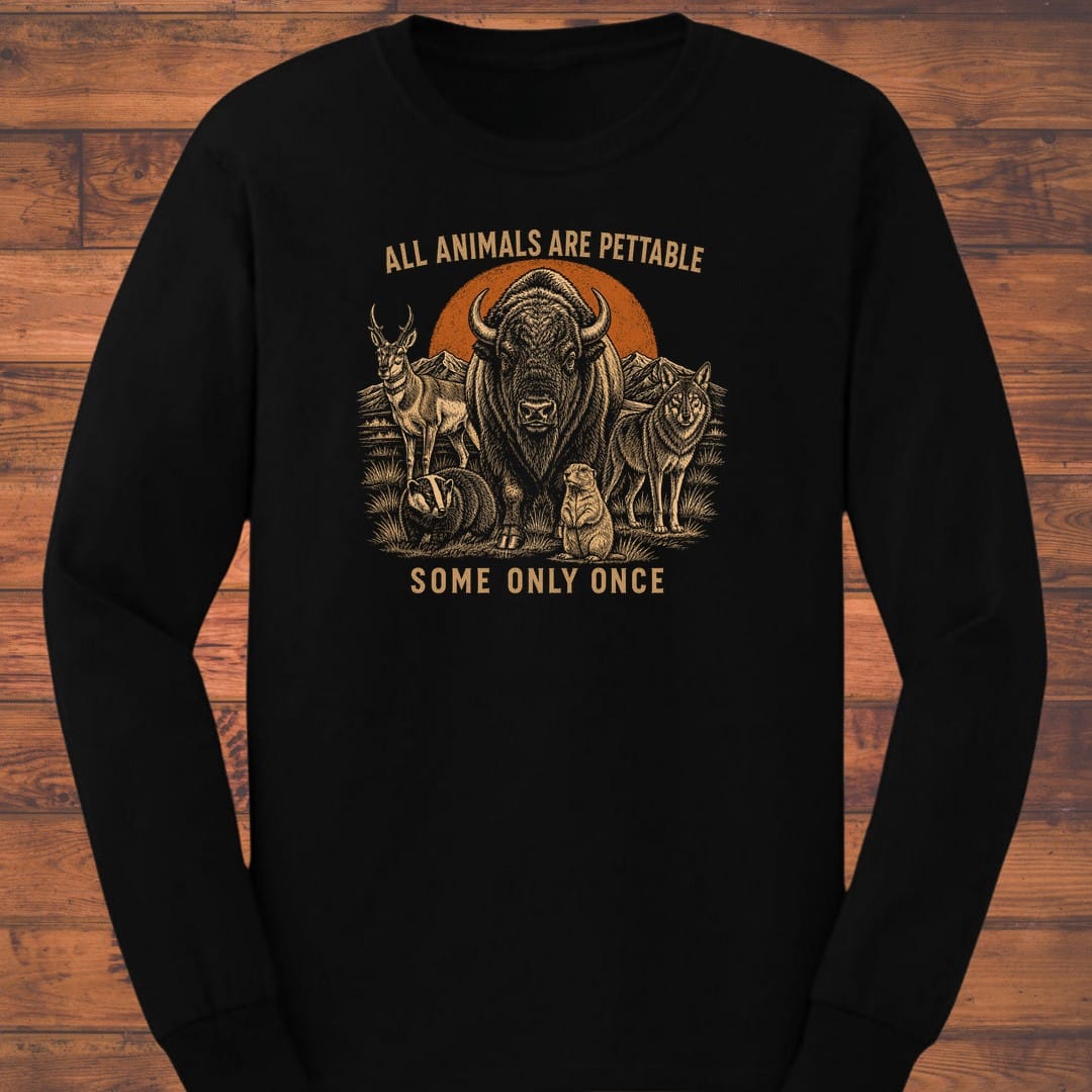 Hands Off Long Sleeve T-Shirt