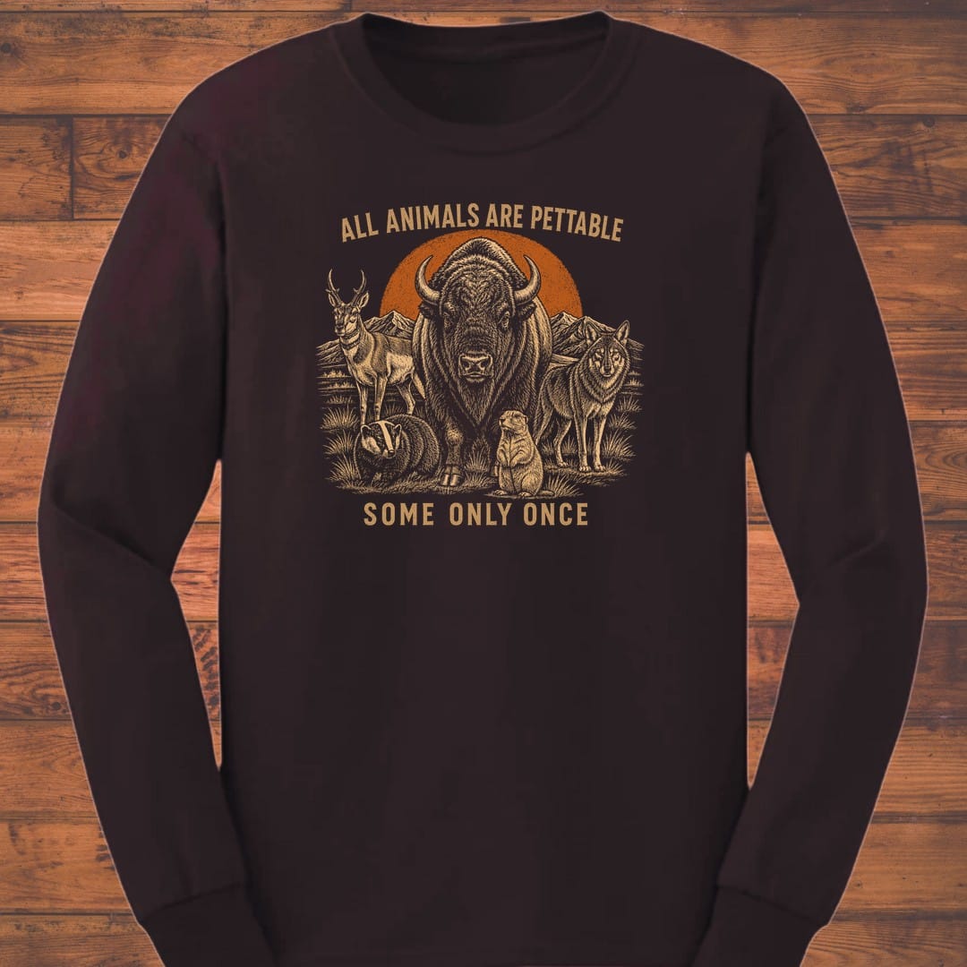 Hands Off Long Sleeve T-Shirt