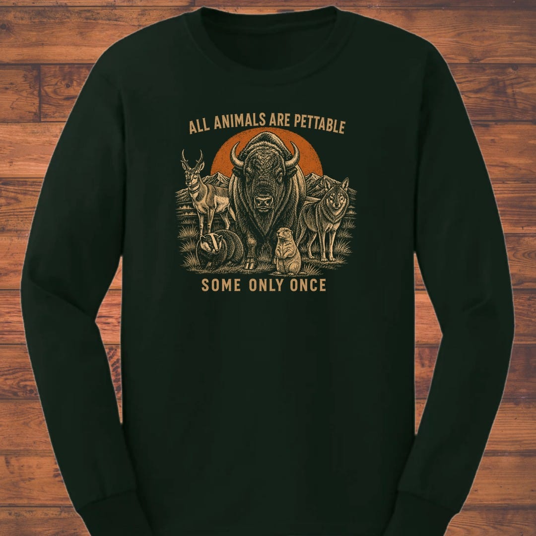 Hands Off Long Sleeve T-Shirt