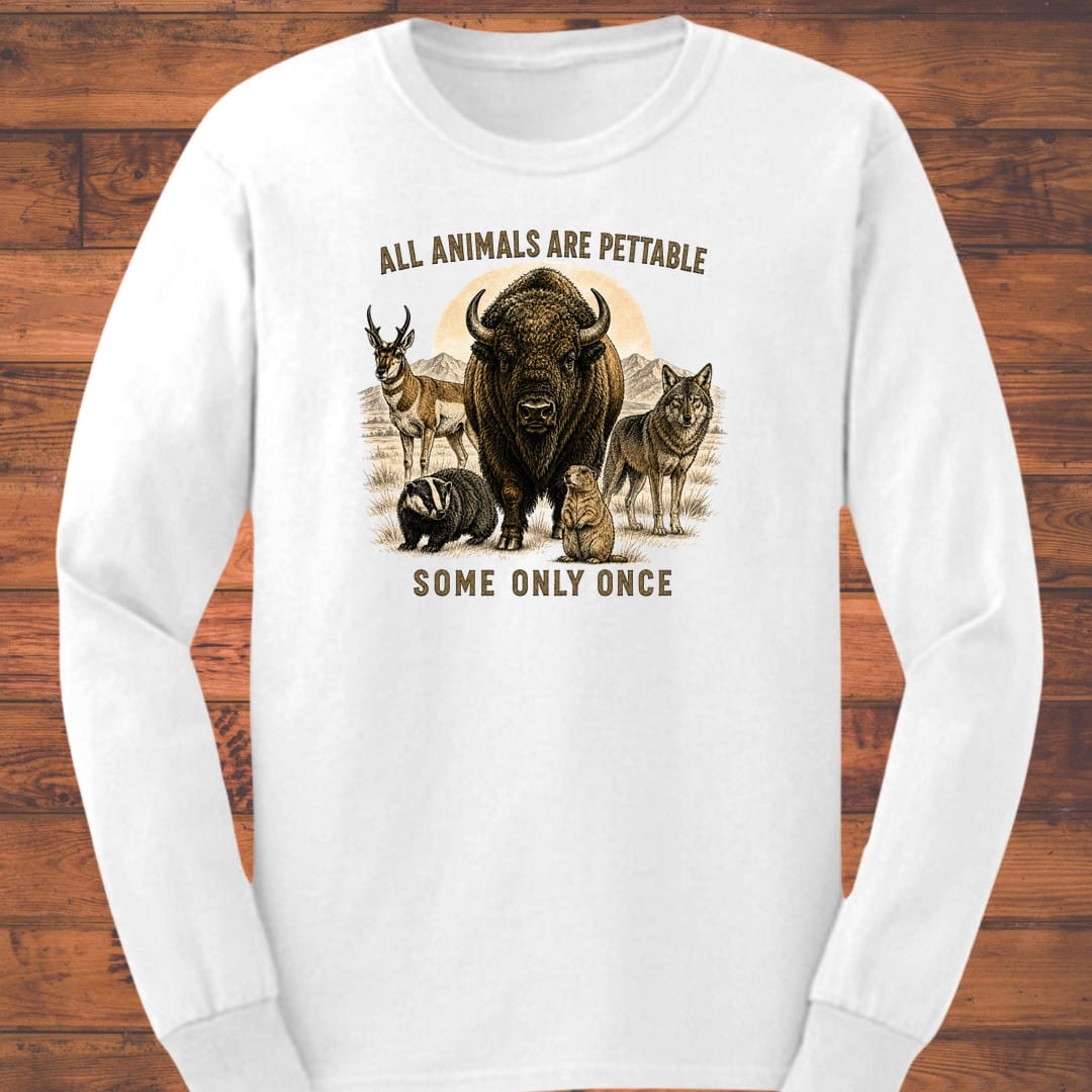 Hands Off Long Sleeve T-Shirt
