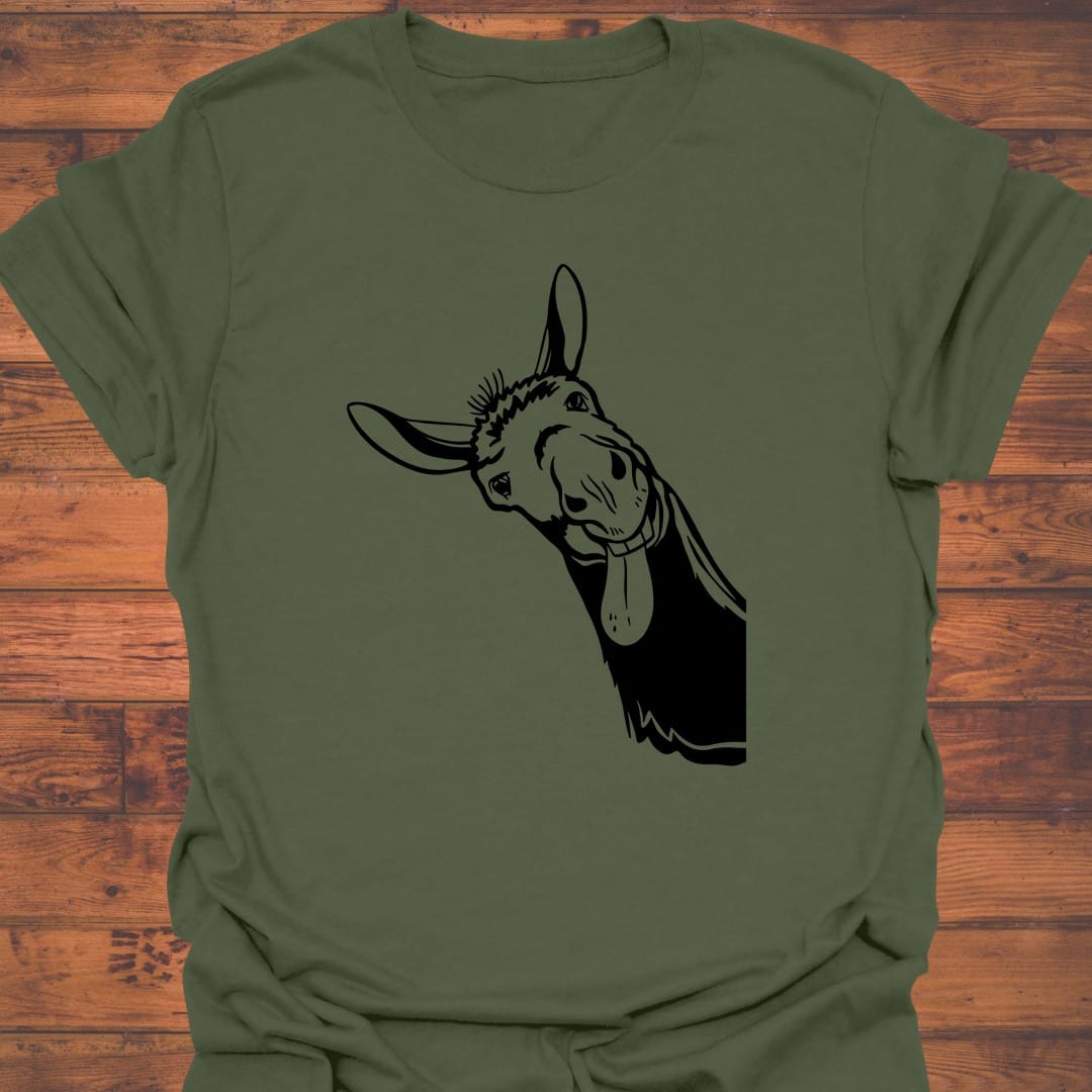 Peeking Mule T-Shirt
