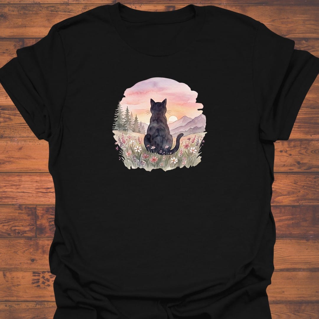 A Catty Sunset T-Shirt